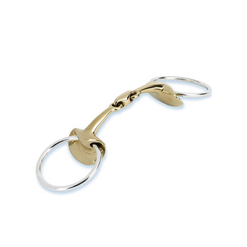 Mors à anneaux bouble brisure Golden Wings Stubben Mors à anneaux bouble brisure Golden Wings Stubben