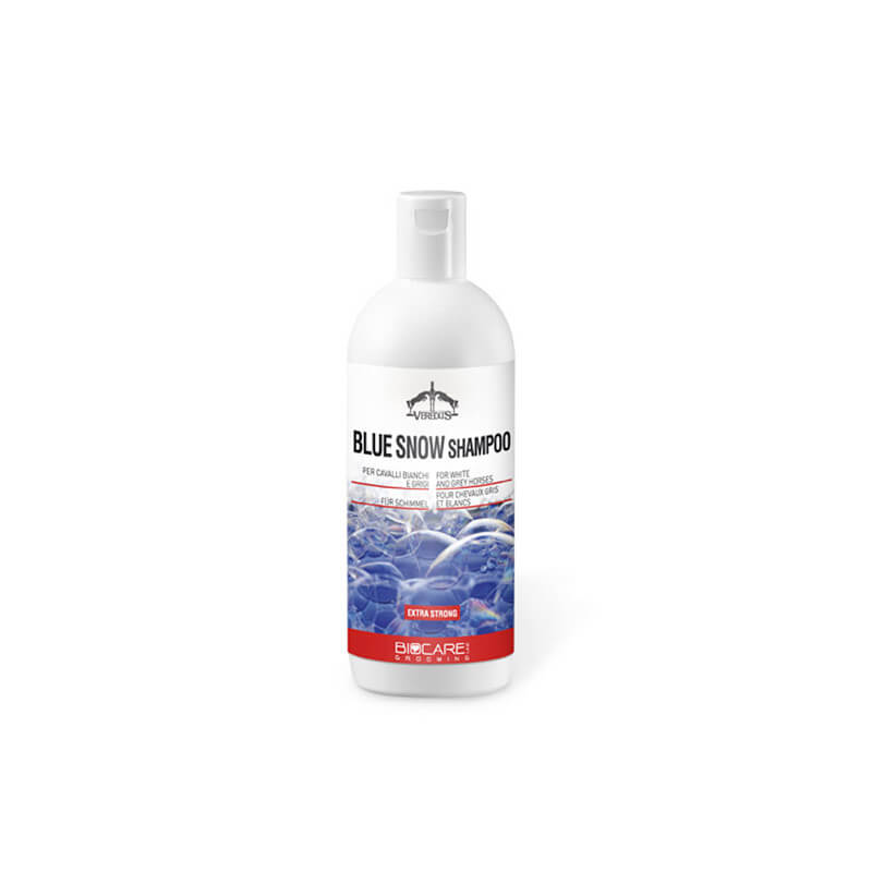 Blue Snow shampoo - Shampoing pour chevaux gris