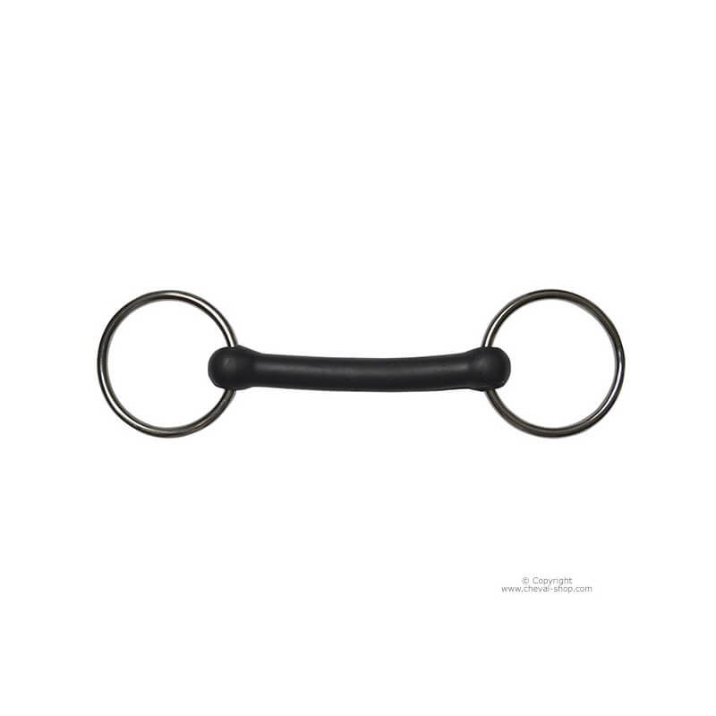 Mors 2 anneaux droit Caoutchouc Time Rider Mors 2 anneaux droit Caoutchouc Time Rider