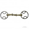 Mors 2 anneaux double brisure laiton à passants Time Rider