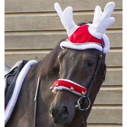 Bonnet de Renne Noël pour chevaux QHP