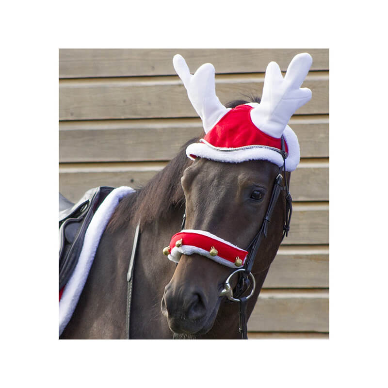 Bonnet de Renne Noël pour chevaux QHP