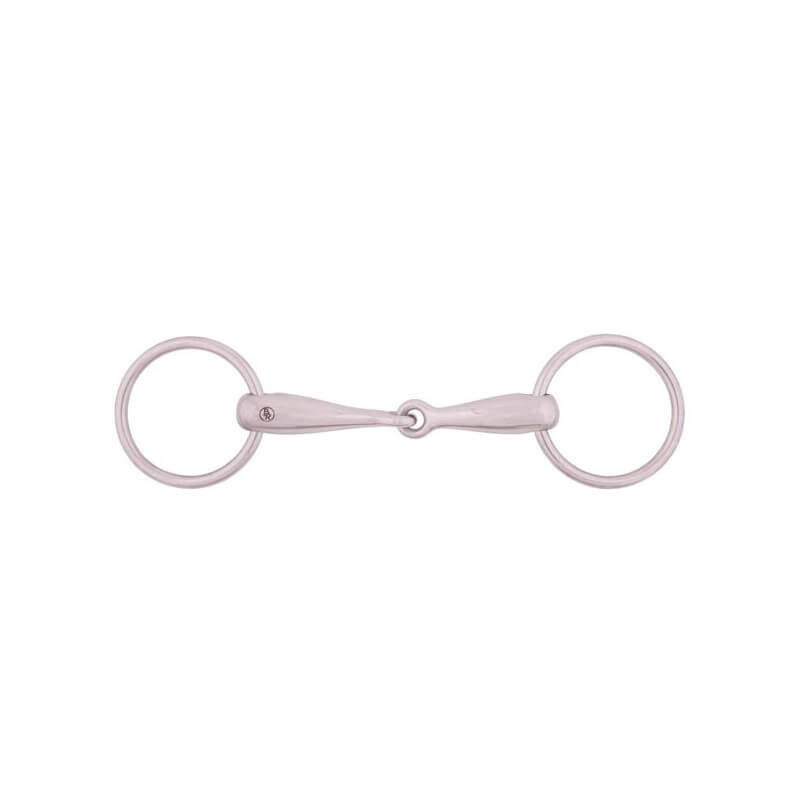 Mors 2 anneaux simple bris 18mm Mors 2 anneaux simple bris 18mm