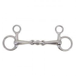 Mors Baucher 2 brisures 14mm