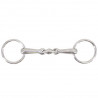 Mors de filet de bride 2 brisures 14mm
