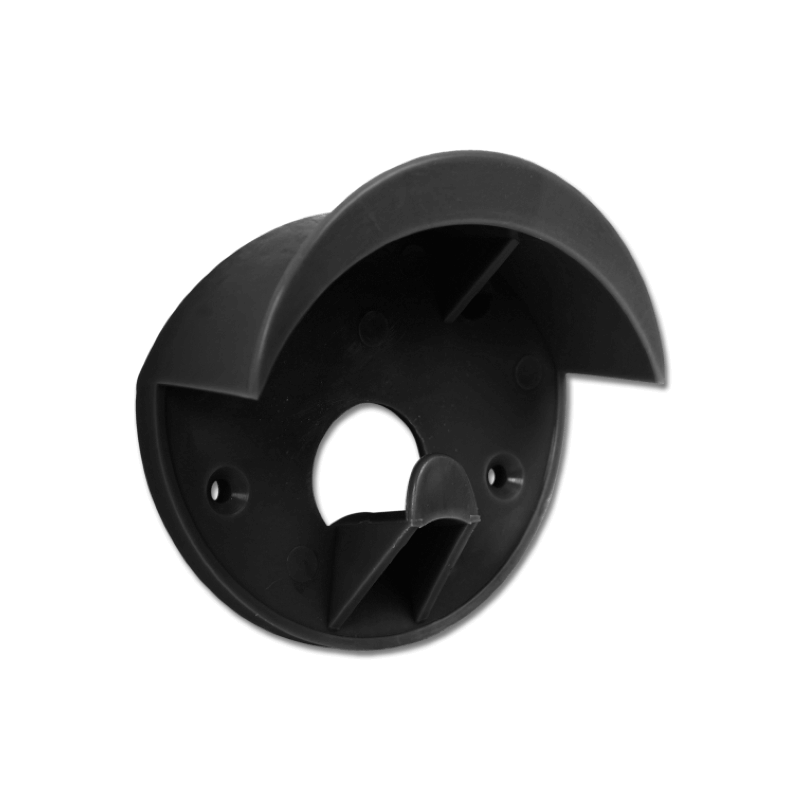 Porte-bridon plastique noir