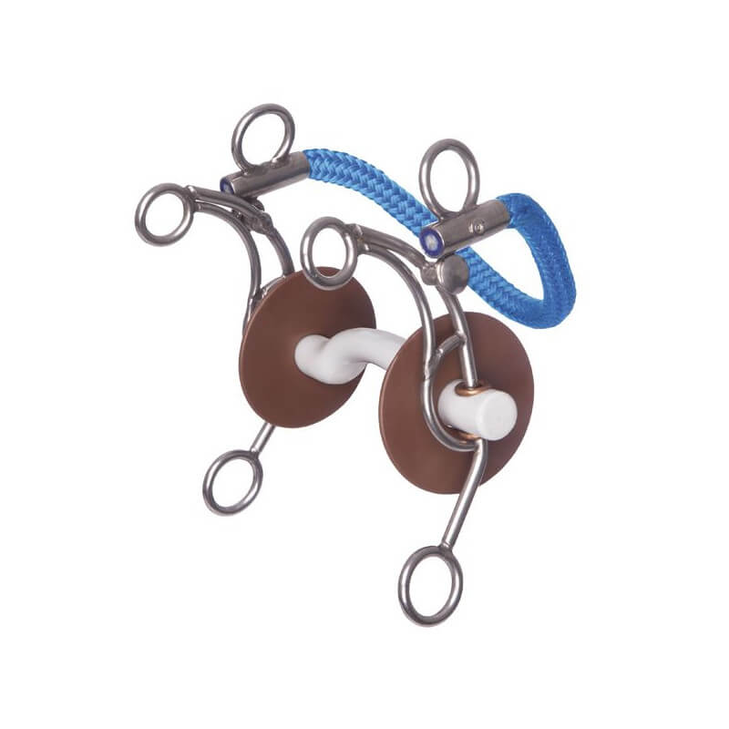 Mors Beris Tandem avec passage de langue canon Soft Mors Beris Tandem avec passage de langue canon Soft