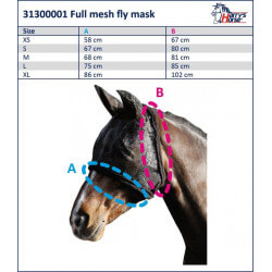 Masque anti-mouches avec oreilles Harry's Horse