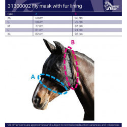 Masque anti-mouches sans oreille Harry's Horse
