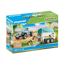 Voiture et van pour poney Playmobil