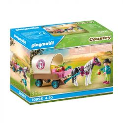 Carriole avec enfant et poney Playmobil