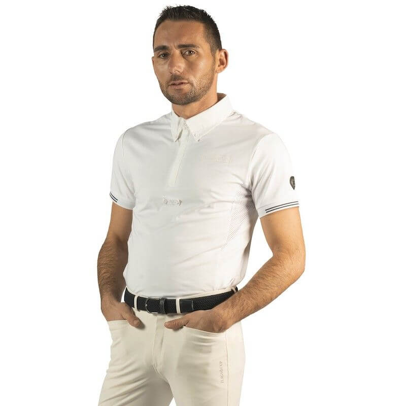 Polo de concours enfant manches courtes Bankso Flags&Cup Polo de concours enfant manches courtes Bankso Flags&Cup
