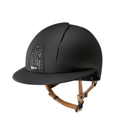 Casque Smart visière polo jugulaire beige KEP