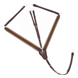 Collier de chasse élastique cuir Stationata