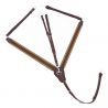 Collier de chasse élastique cuir Stationata