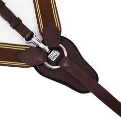 Collier de chasse élastique cuir Stationata
