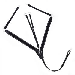 Collier de chasse élastique cuir Stationata