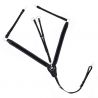 Collier de chasse élastique cuir Stationata