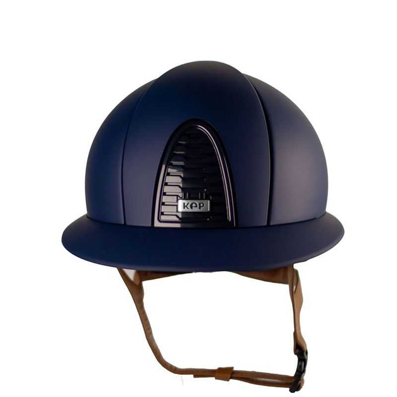 Casque Cromo 2 Matt jugulaire beige visière polo KEP Casque Cromo 2 Matt jugulaire beige visière polo KEP
