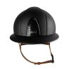 Casque Cromo 2 Matt jugulaire beige visière polo KEP