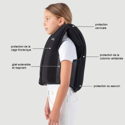 Gilet airbag enfant Equiline