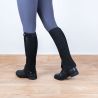 Mini-chaps Stationata cuir nubuck Noir