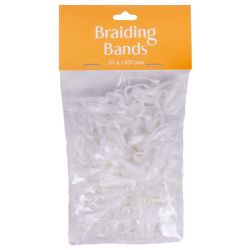 Sachets d'élastiques plats à natter QHP