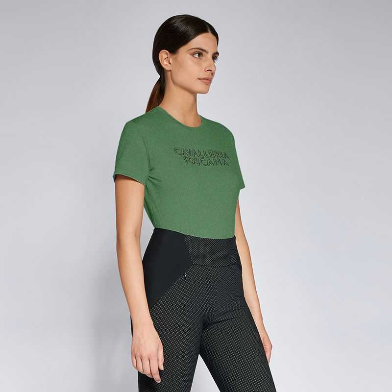 T-shirt jersey Cavalleria Toscana été 24 T-shirt jersey Cavalleria Toscana été 24