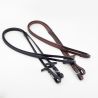 Rênes Caoutchouc 16mm Stationata Boucle Argent