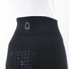 Legging d’équitation pour femme full grip Noir Nantano Horse & Go