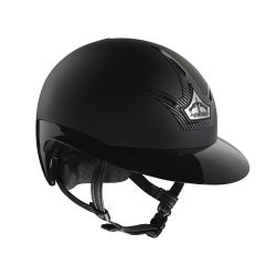 Casque Vita Line Carbon Gel Visière Polo Veredus