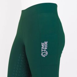 Legging d'équitation pour femme Dexter vert sapin Time to Ride