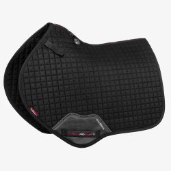 Tapis de selle Close Contact Suede Square Noir LeMieux