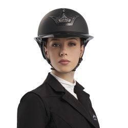 Casque Vita Line Carbon Gel GST Visière Polo Veredus