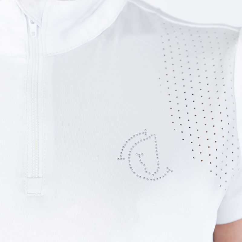 Maillot De Tournoi Femme Cavallo Dina – Blanc – Taille 40 – Neuf Avec étiquette