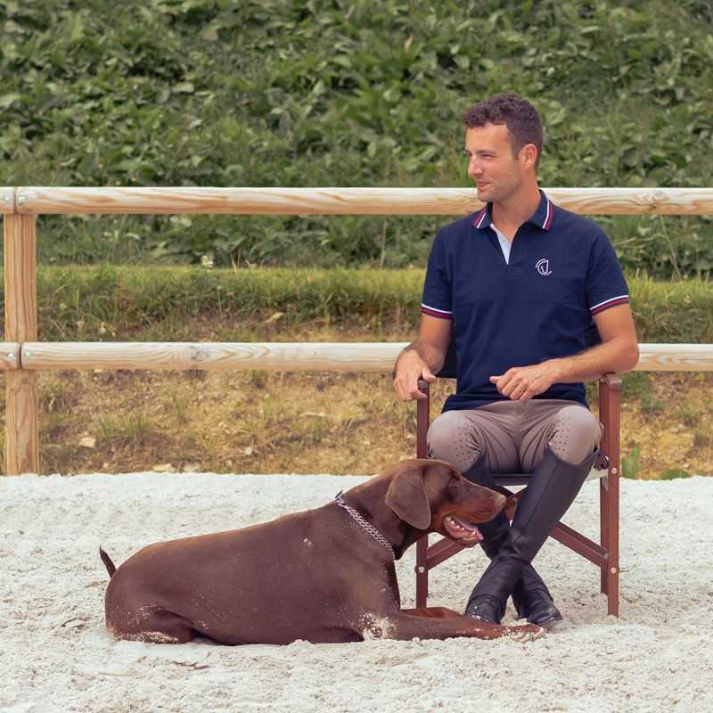 Polo pour homme Timothé Time to Ride Polo pour homme Timothé Time to Ride