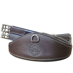 Sangle anatomique en cuir grainé Flags&Cup
