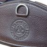 Sangle anatomique en cuir grainé Flags&Cup