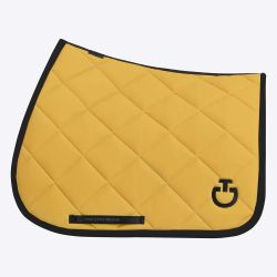 Tapis de selle Diamond Quilted miel-noir Cavalleria Toscana