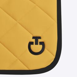 Tapis de selle Diamond Quilted miel-noir Cavalleria Toscana