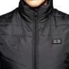 Bodywarmer chauffant mixte Espoo noir Flags&Cup