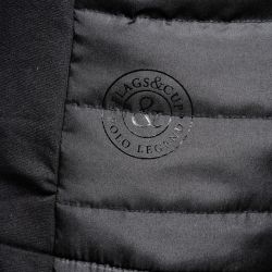 Bodywarmer chauffant mixte Espoo noir Flags&Cup