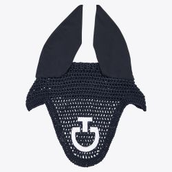 Bonnet crochet logo Cavalleria Toscana