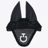 Bonnet anti-mouches en crochet noir Cavalleria Toscana