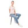 Tee shirt Femme Léanne Time to Ride Rose