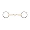 Mors 2 anneaux en résine double brisure avec rouleau Happy Mouth