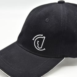 Casquette Camille Time to Ride Noir - Argent