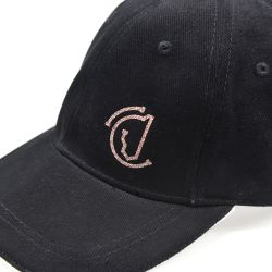 Casquette Camille Time to Ride Noir - Rose