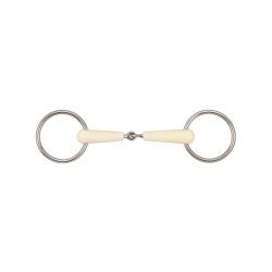 Mors 2 anneaux en résine simple brisure Happy Mouth