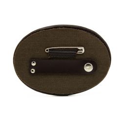 Numéro de têtière en cuir Stationata